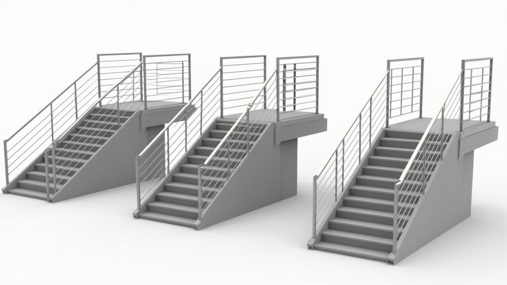 Différents types de monte-escaliers adaptés aux escaliers droits, courbes et extérieurs à Argol