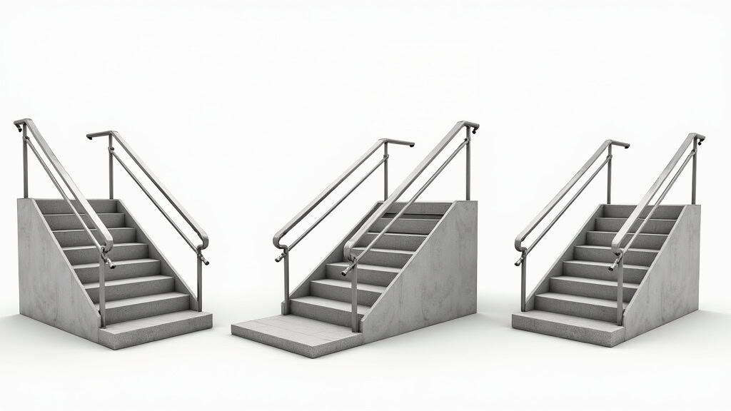 Différents types de montes escaliers : droit, courbe, extérieur et plateforme pour fauteuil roulant