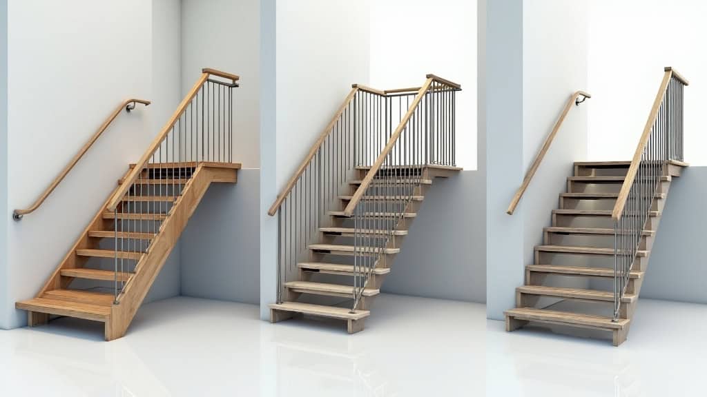 Différents types de montes escaliers installés à Dogneville : droit, courbe et extérieur