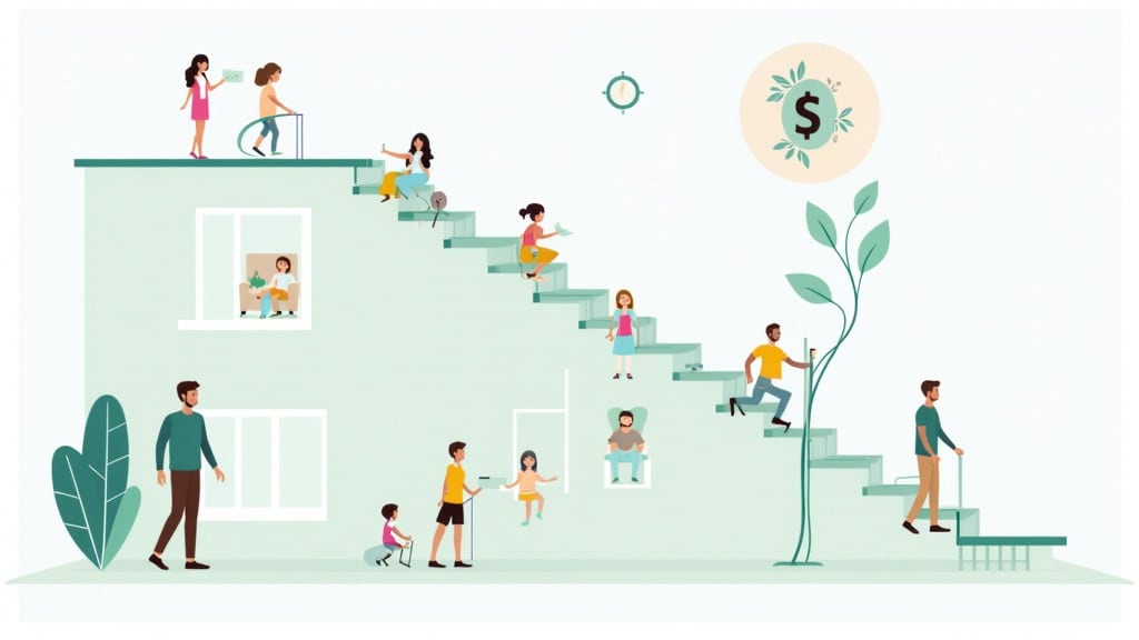 Infographie des aides financières pour monte-escalier à Maisons-Laffitte en 2025