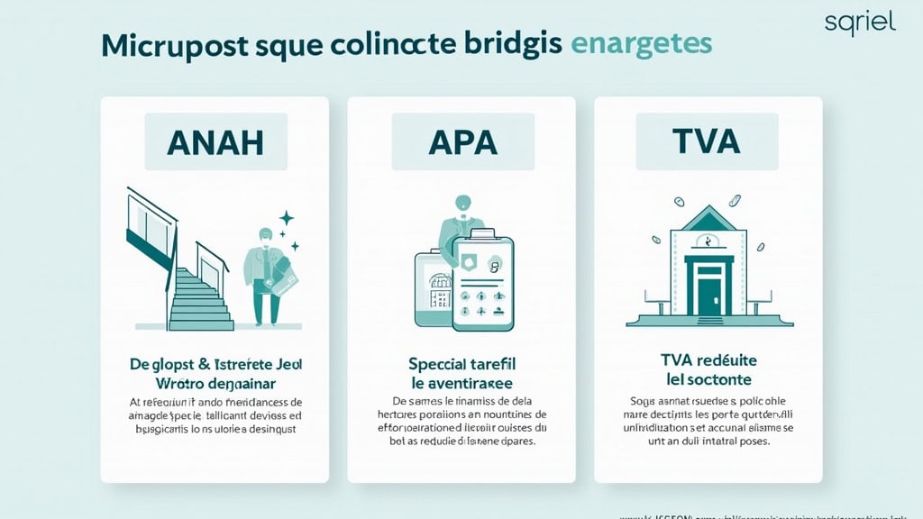 Infographie des aides financières pour monte-escalier à Margency : ANAH, APA, CARSAT, TVA réduite avec montants et conditions