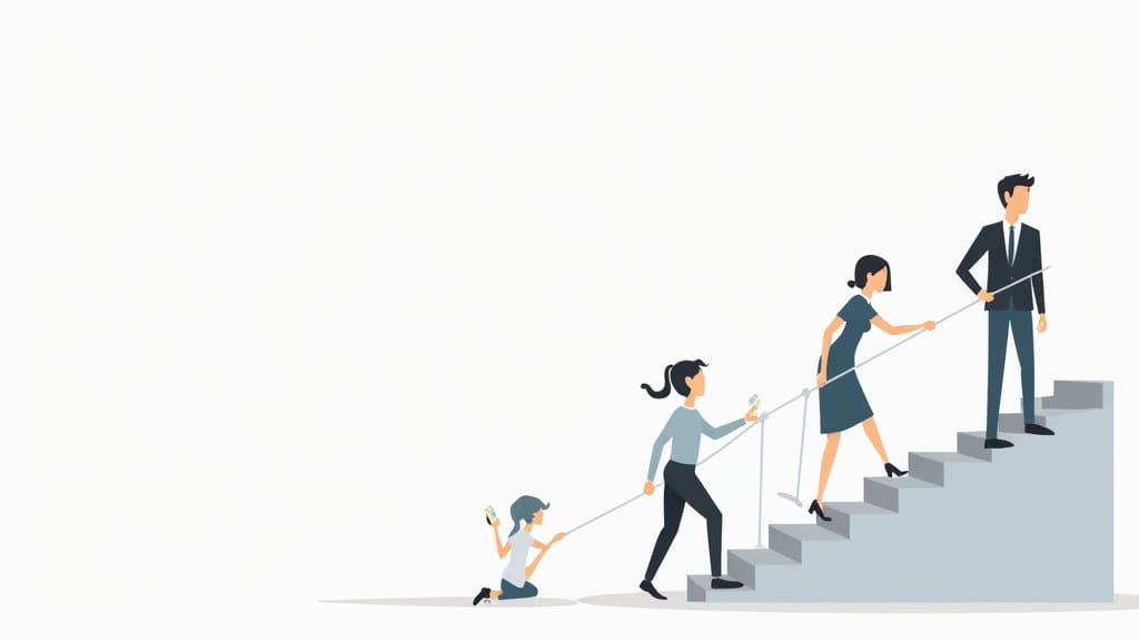 Infographie illustrant les différentes aides financières disponibles pour un monte-escalier en 2025