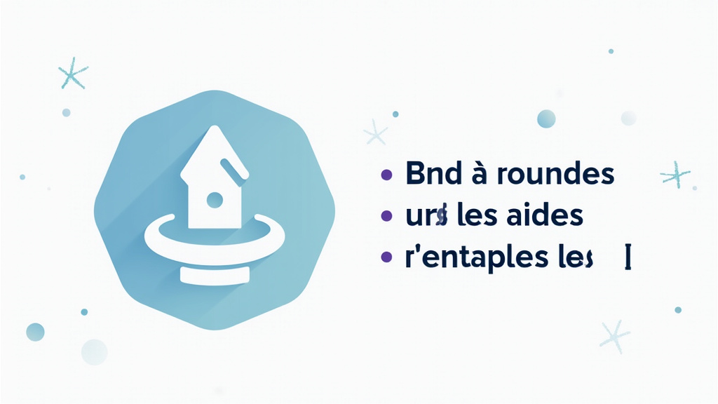 Infographie sur les aides financières pour l