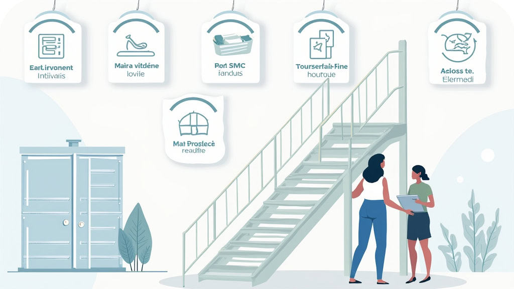 Infographie sur les aides financières pour un monte-escalier à Aigurande