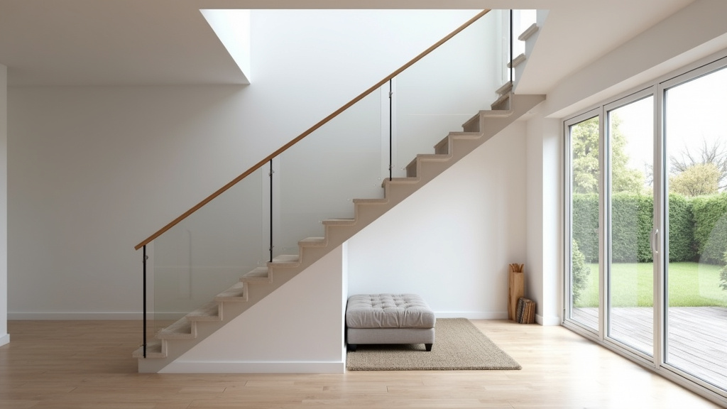 Installation d’un monte-escalier droit dans une maison à Châtenay-sur-Seine