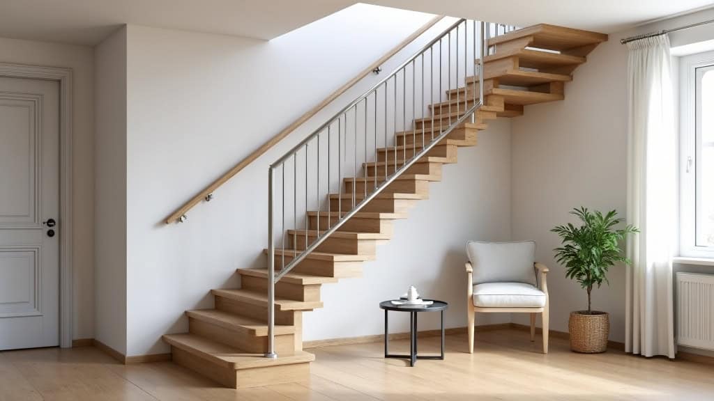 Installation d’un monte-escalier droit dans une maison à Le Donjon