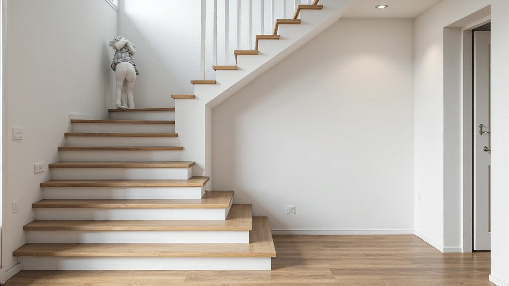 Installation d’un monte-escalier droit dans une maison à Venansault