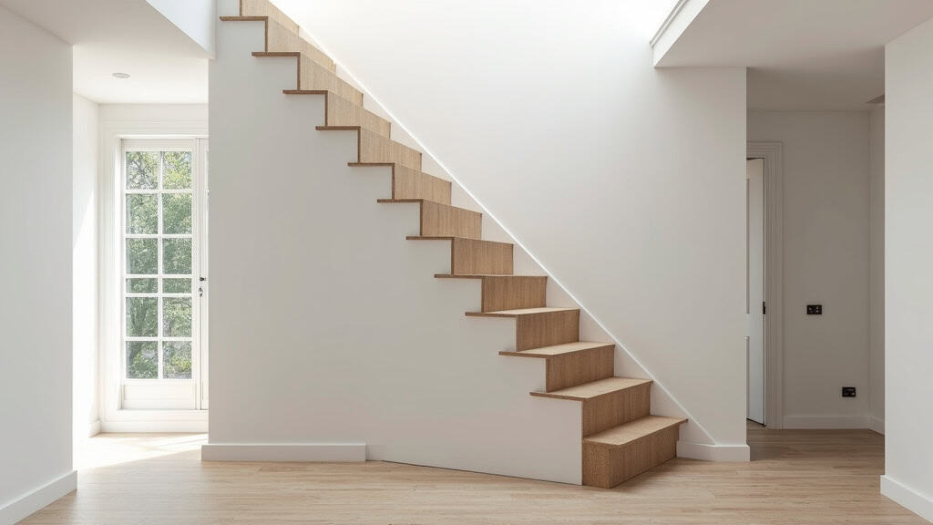 Installation d’un monte-escalier droit dans une maison à Villemoustaussou