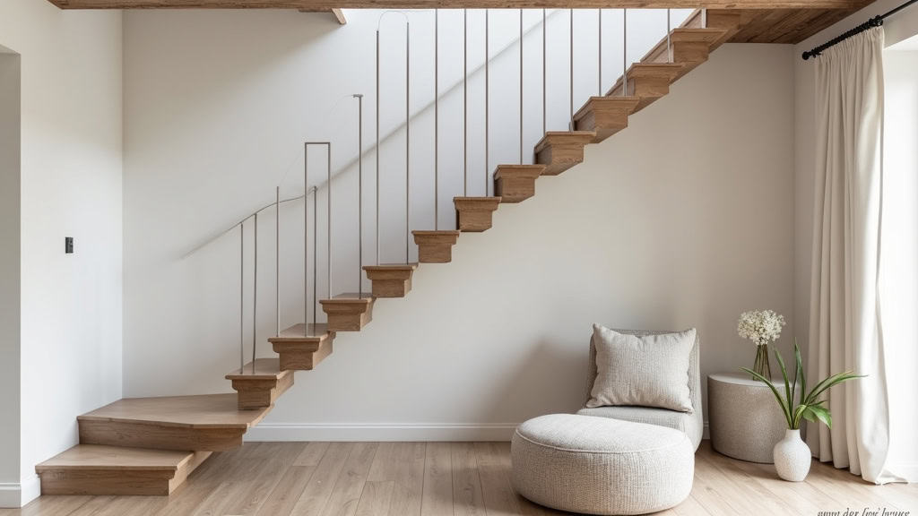 Installation d’un monte-escalier droit dans une maison traditionnelle à Saint-Bris-le-Vineux