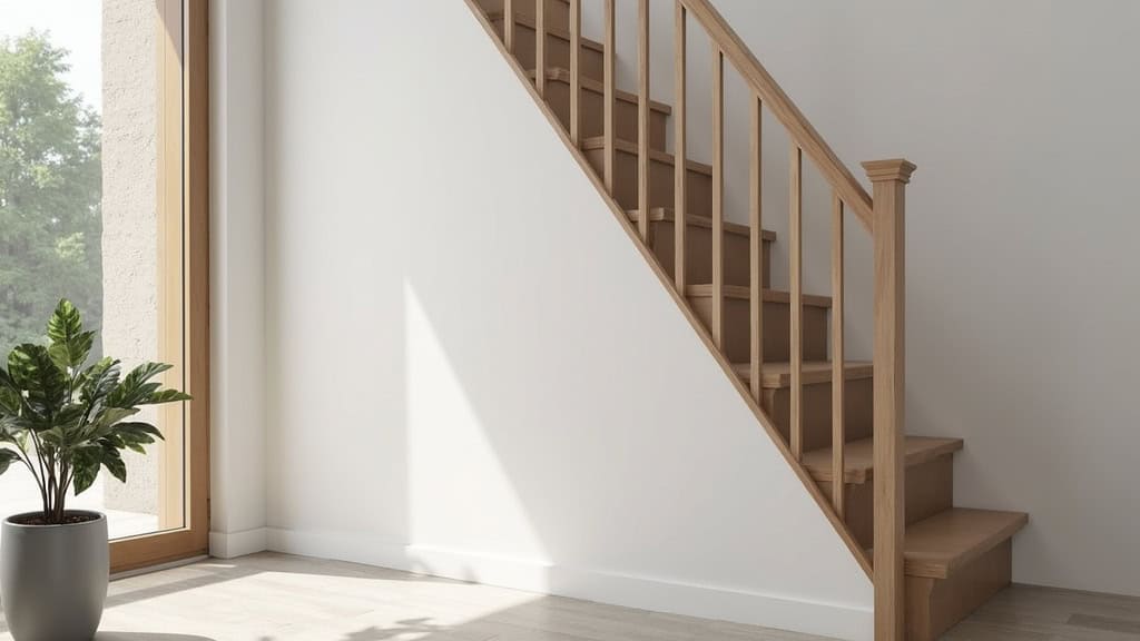 Installation d’un monte escalier droit sur un escalier rectiligne à Saint-Laurent-de-Chamousset