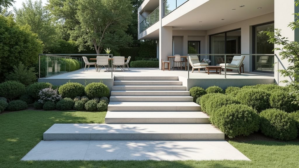 Installation d’un monte-escalier extérieur pour accès jardin à Saint-Bris-le-Vineux