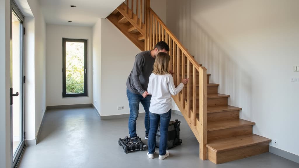 Installation d’un monte-escalier par un professionnel à Gordes