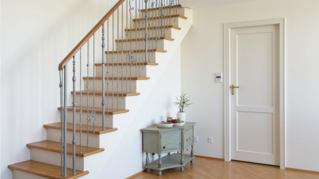 Installation d’un monte-escalier sur un escalier droit à Grugies