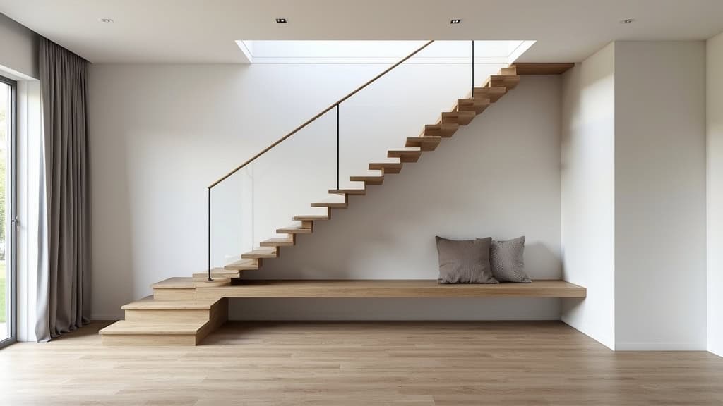 Installation d’un monte escalier tournant dans une maison à Ernée