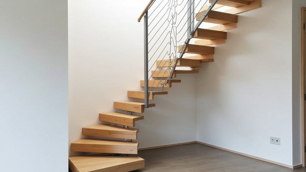 Installation d’un monte escalier tournant dans une maison à Plédéliac