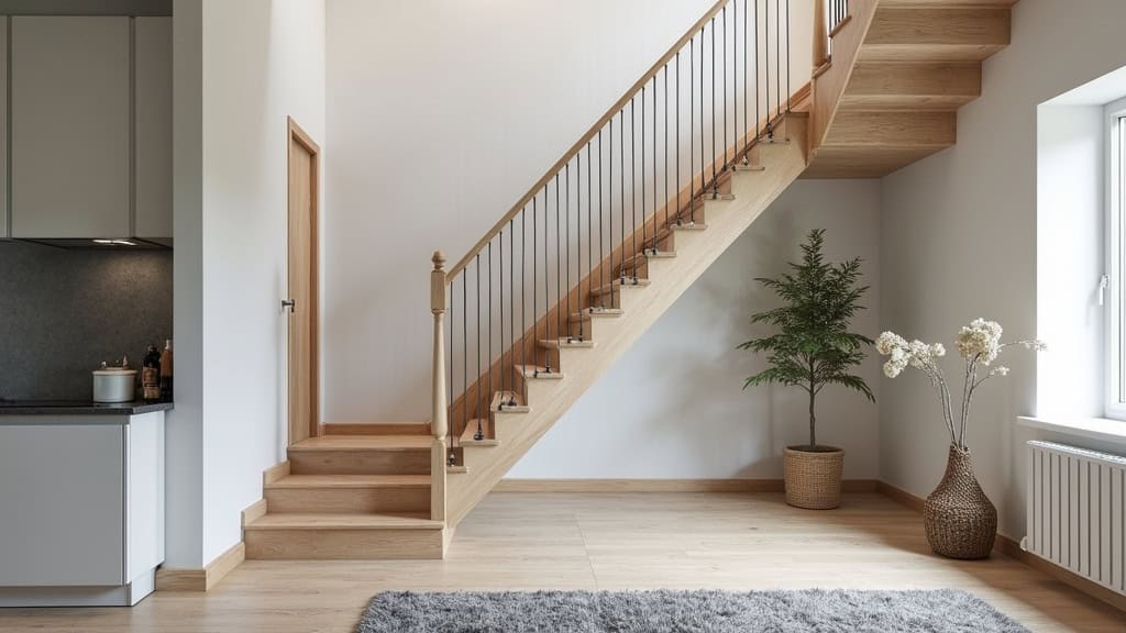 Installation d’un monte-escalier tournant dans une maison à Schwindratzheim