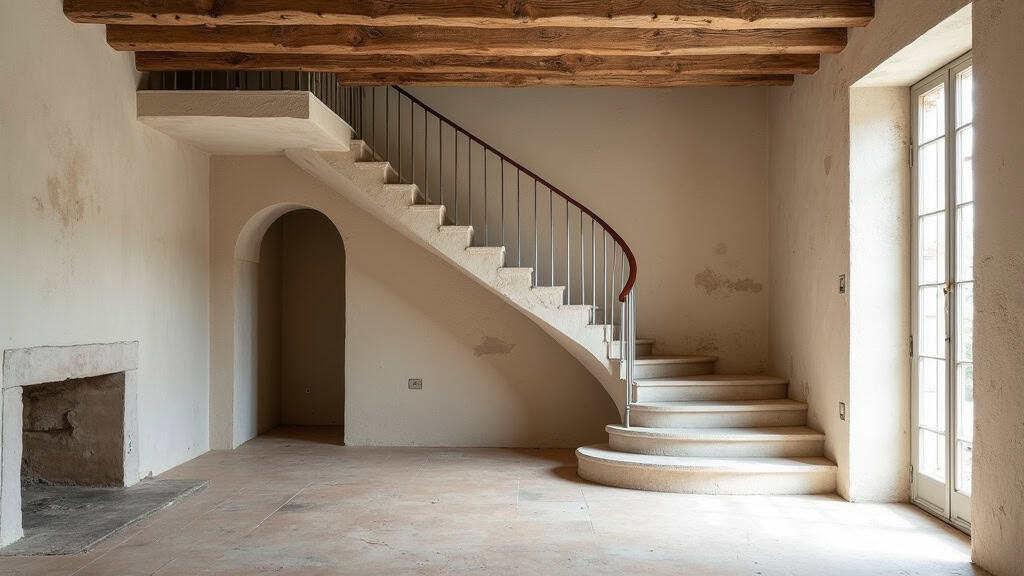 Installation d’un monte-escalier tournant dans une maison ancienne à Arles