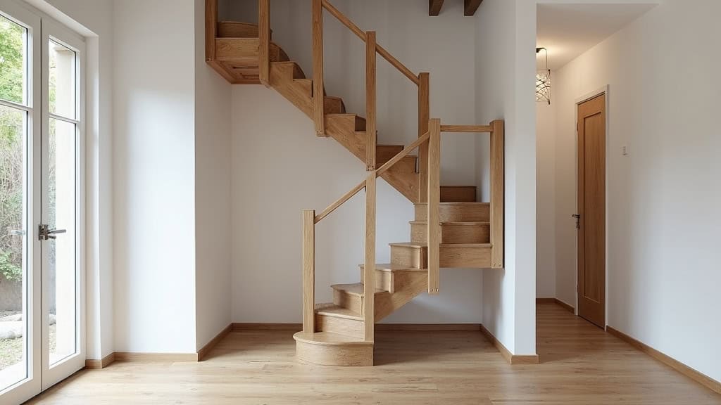 Installation d’un monte-escalier tournant dans une maison traditionnelle à Verzenay