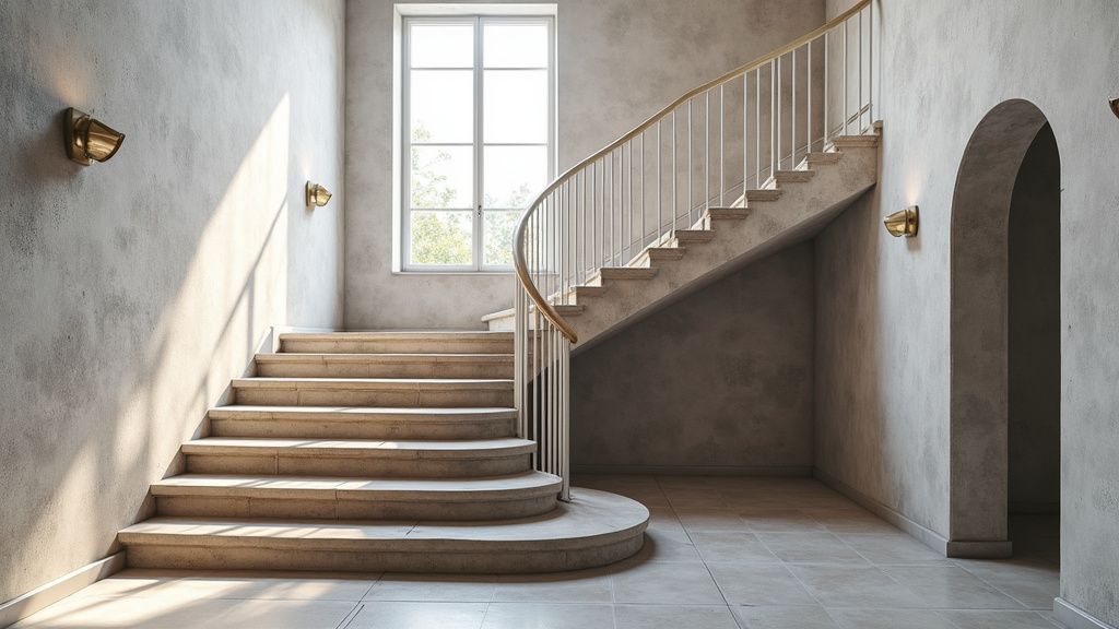 Installation d’un monte-escalier tournant sur un escalier courbe à Saint-Mitre-les-Remparts