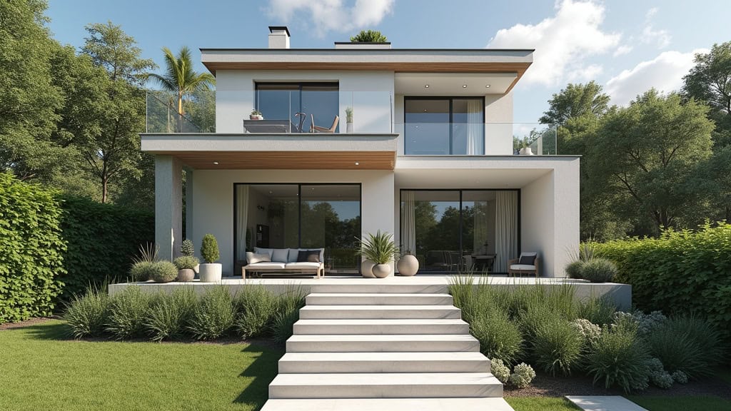 Monte-escalier extérieur installé à Basse-Goulaine