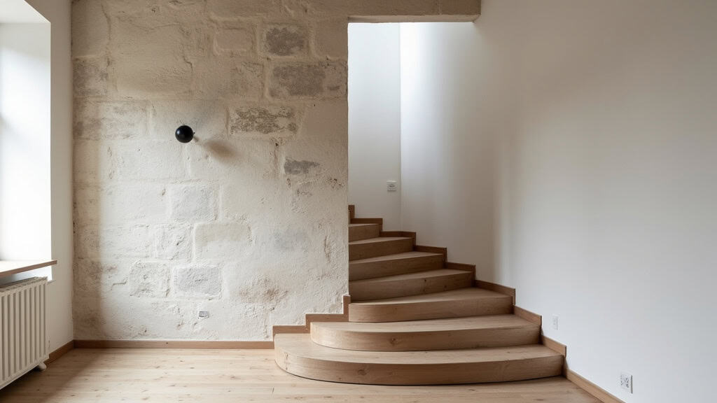 Installation d’un monte-escalier courbe dans une maison ancienne à Villevocance