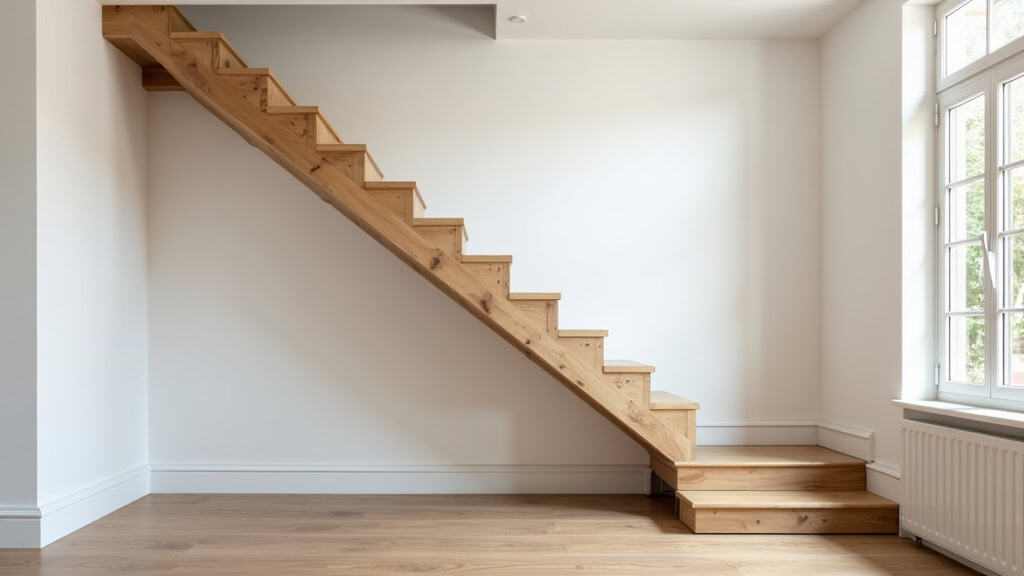 Monte-escalier droit installé dans une maison à Calais