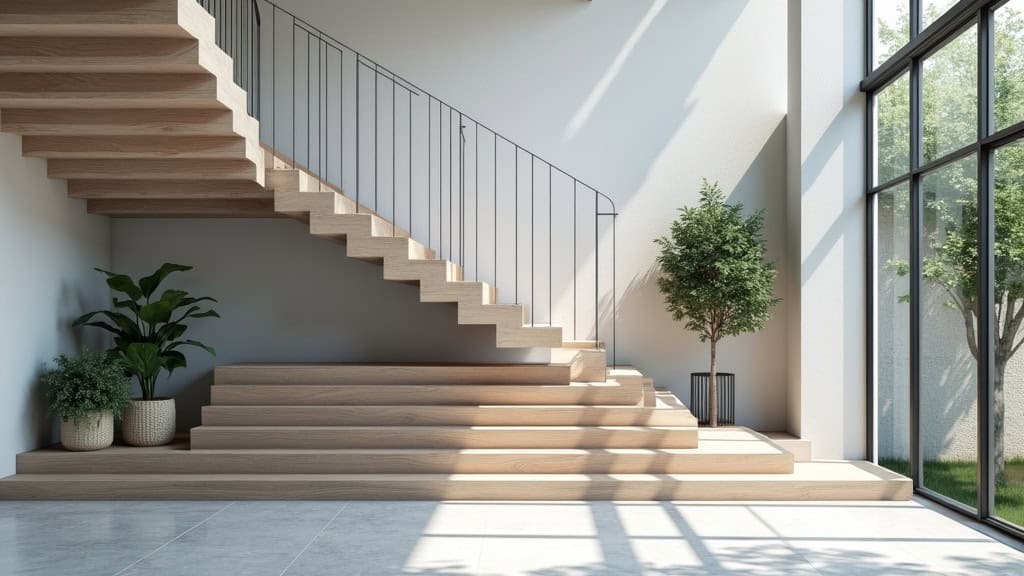 Monte-escalier plateforme installé sur l