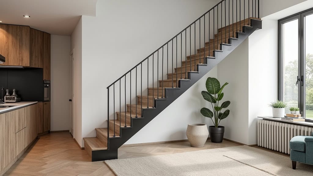 Entreprise locale à Chantilly proposant un montage de monte-escalier dans une maison traditionnelle du Vexin