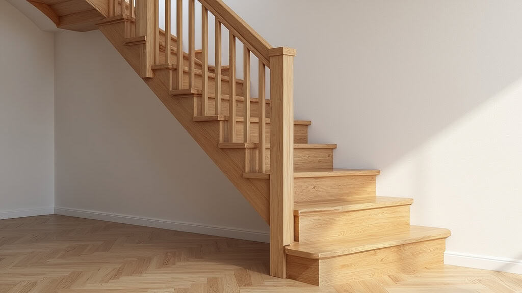 Monte-escalier en siège installé dans un escalier en bois d