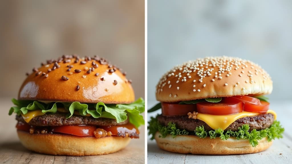 Comparaison avant-après d