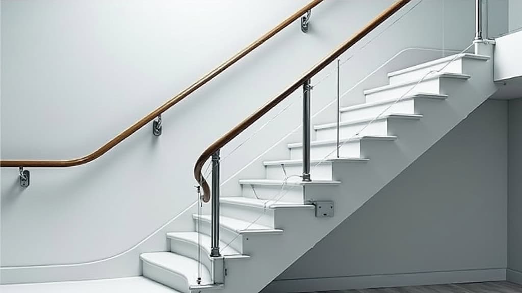 Monte-escalier avec capteurs de sécurité et ceinture de sécurité certifiée CE et norme EN 81-40