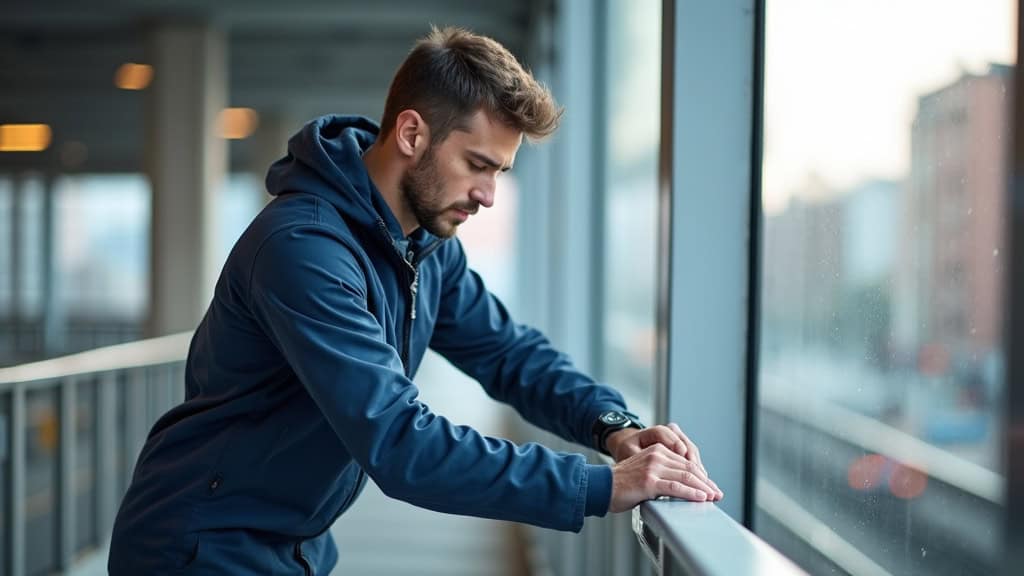 Technicien nettoyant le rail et les roues d