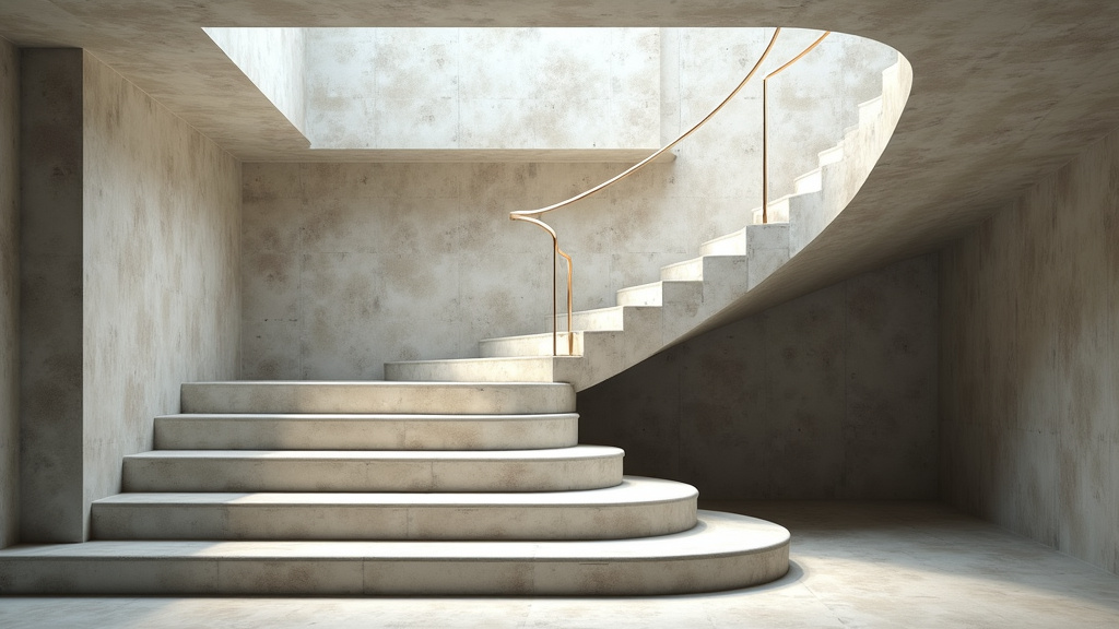 Monte-escalier droit en cours d