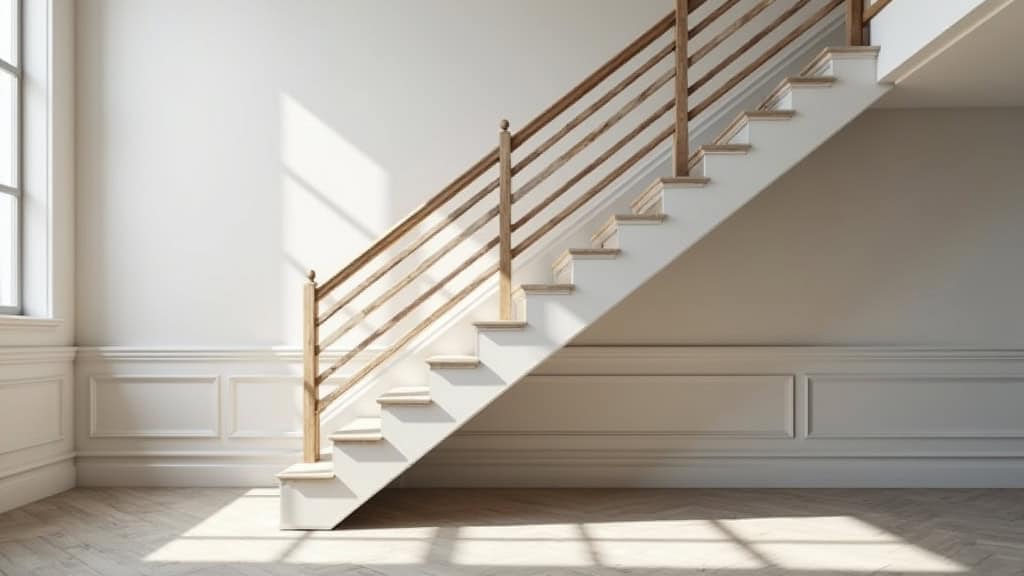 Monte-escalier droit installé à l