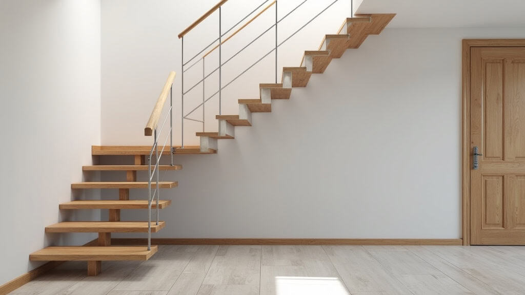 Monte-escalier droit installé dans une maison à Saint-Fons