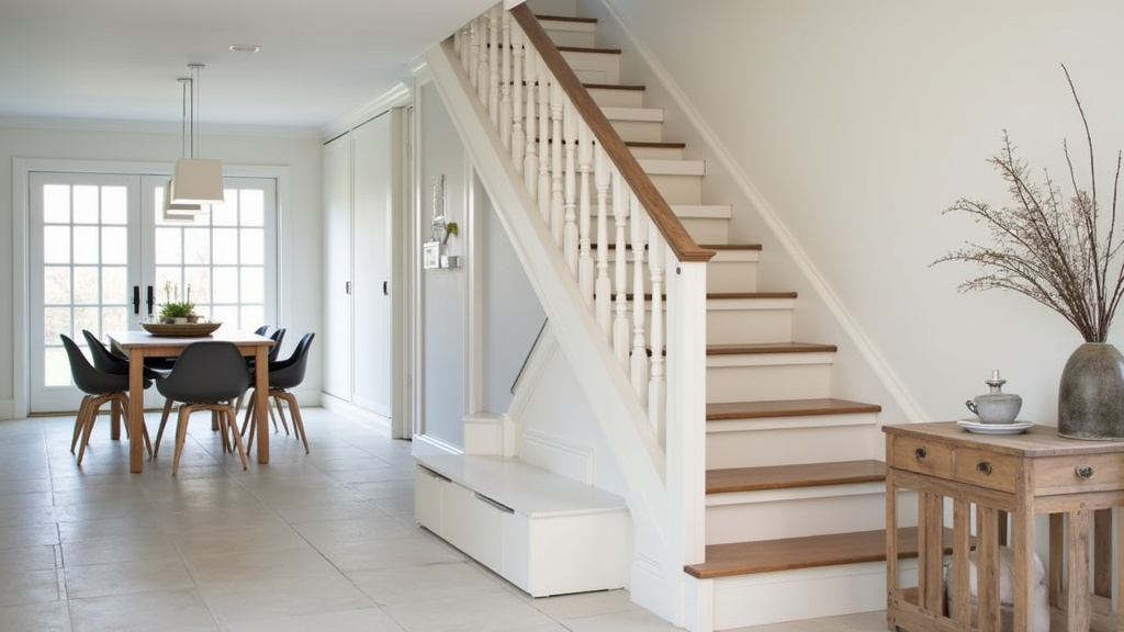 Monte-escalier droit installé dans une maison de ville à Charolles
