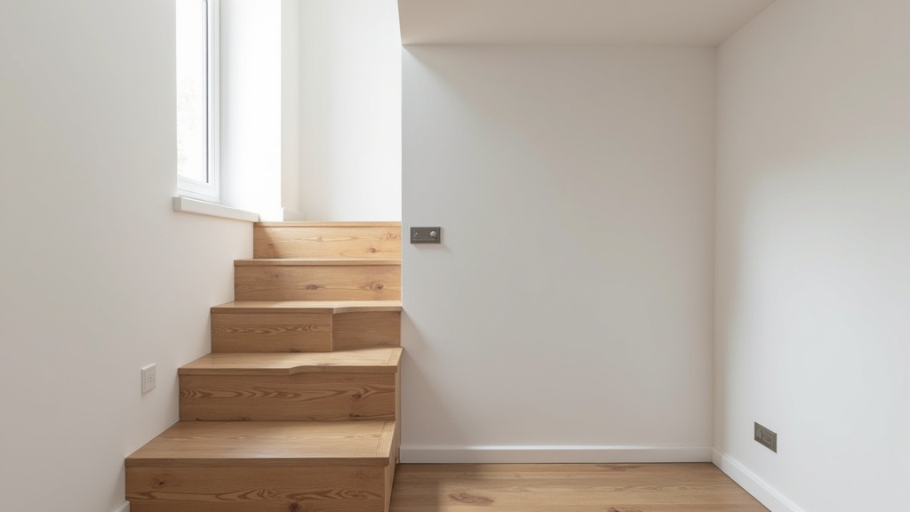 Monte-escalier droit installé dans une maison traditionnelle à Pélussin