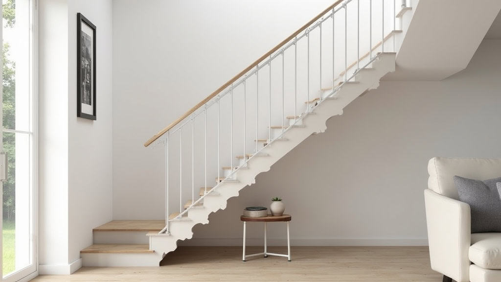 Monte-escalier droit installé sur un escalier intérieur à Vougy avec siège pivotant et rail discret