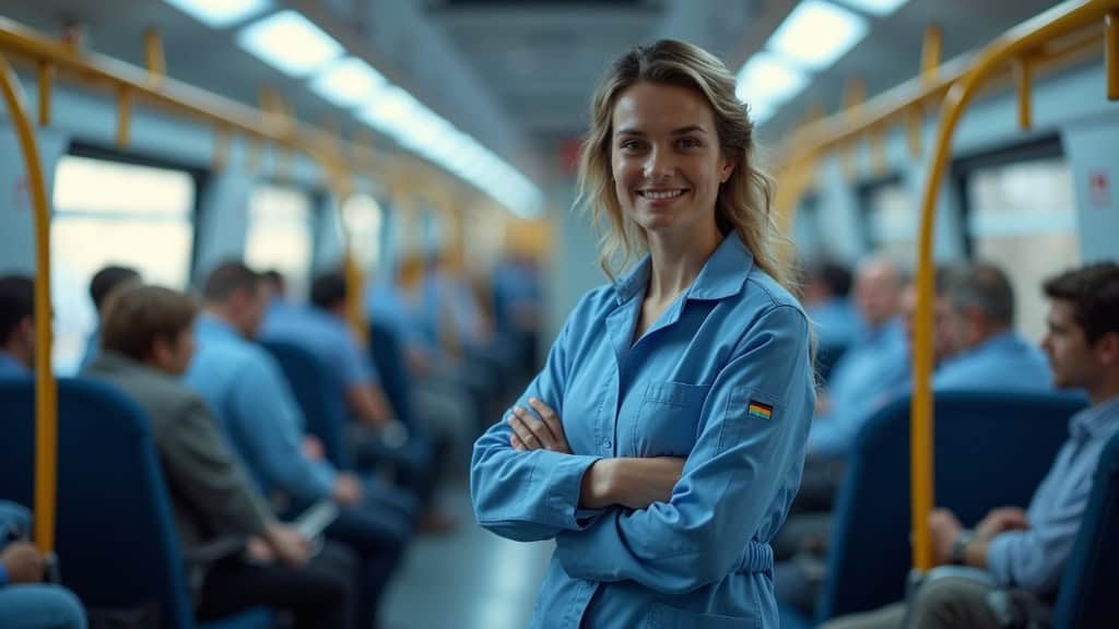 Un technicien en train d