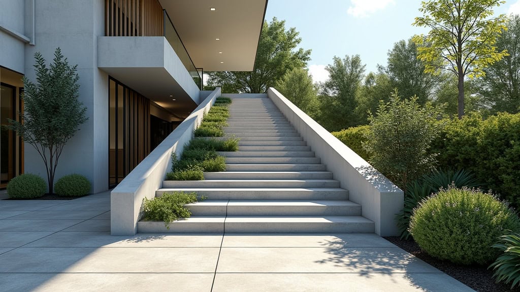 Monte-escalier extérieur installé à Saint-Laurent-de-la-Prée, résistant aux intempéries