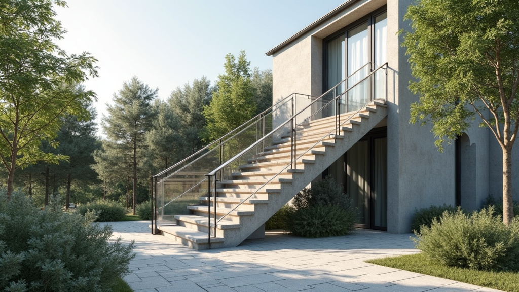 Monte-escalier extérieur résistant aux intempéries installé à Le Champ-près-Froges