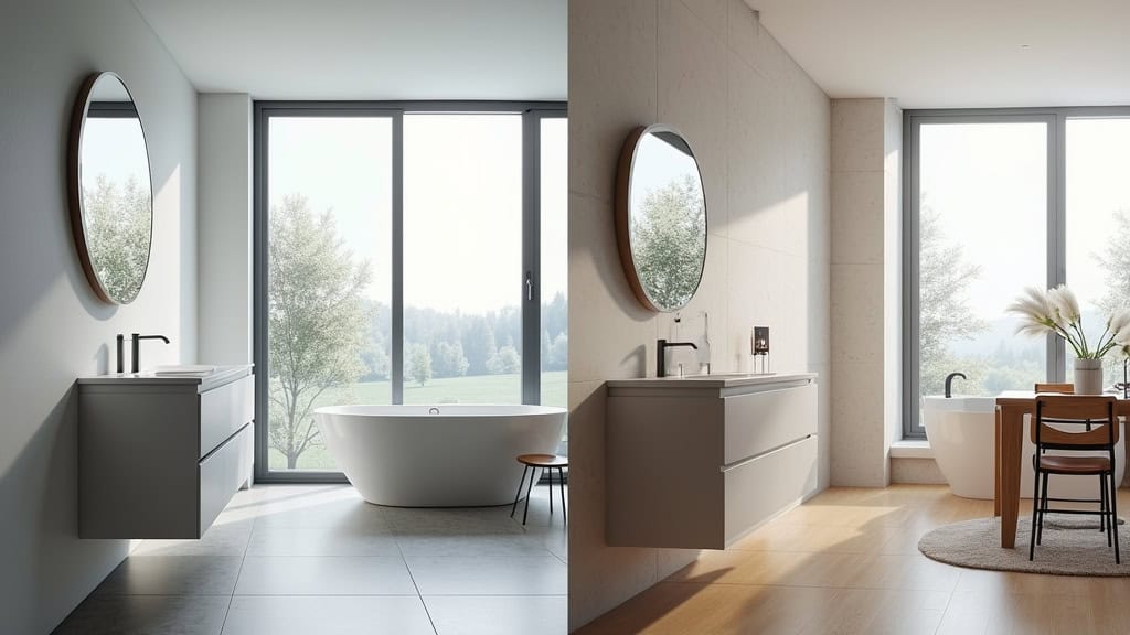 Comparaison avant/après installation d