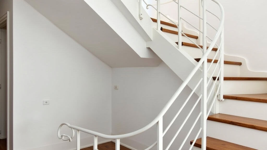 Monte-escalier installé dans un escalier intérieur à Montaigut-sur-Save, avec siège ergonomique et rail discret