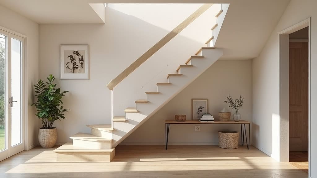 Monte-escalier installé dans une maison traditionnelle d