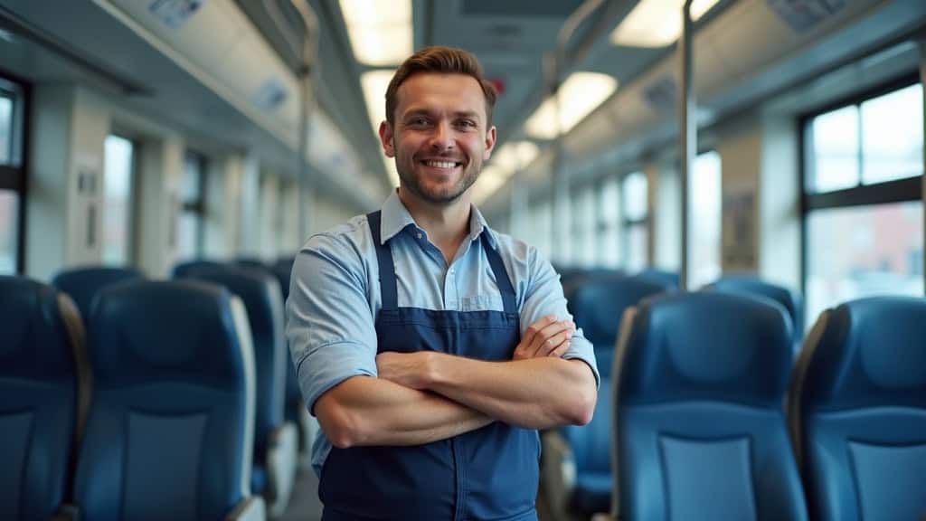 Technicien professionnel en train d