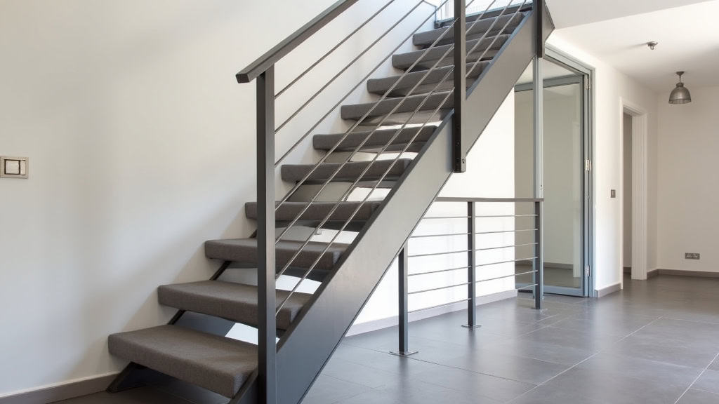Monte-escalier tournant installé dans une maison traditionnelle de Krautergersheim, avec rail en aluminium et siège en tissu gris intégré à l’ambiance intérieure