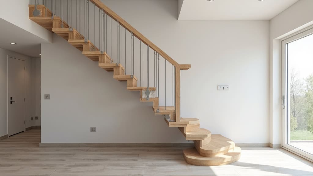 Installation d’un monte-escalier droit dans une maison à Lavit