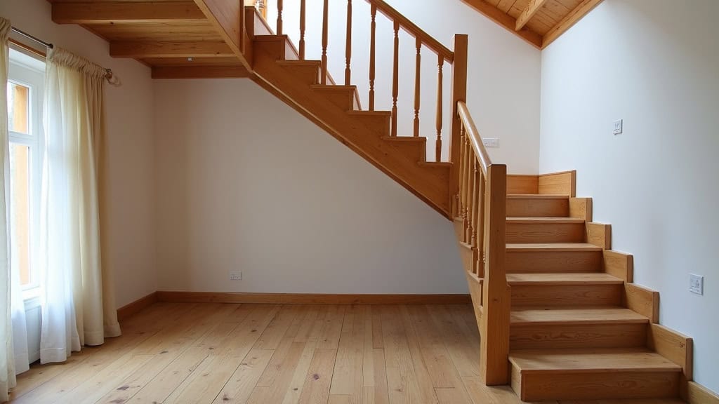 Monte-escalier droit installé sur un escalier en bois dans une maison traditionnelle de Ligny-le-Châtel