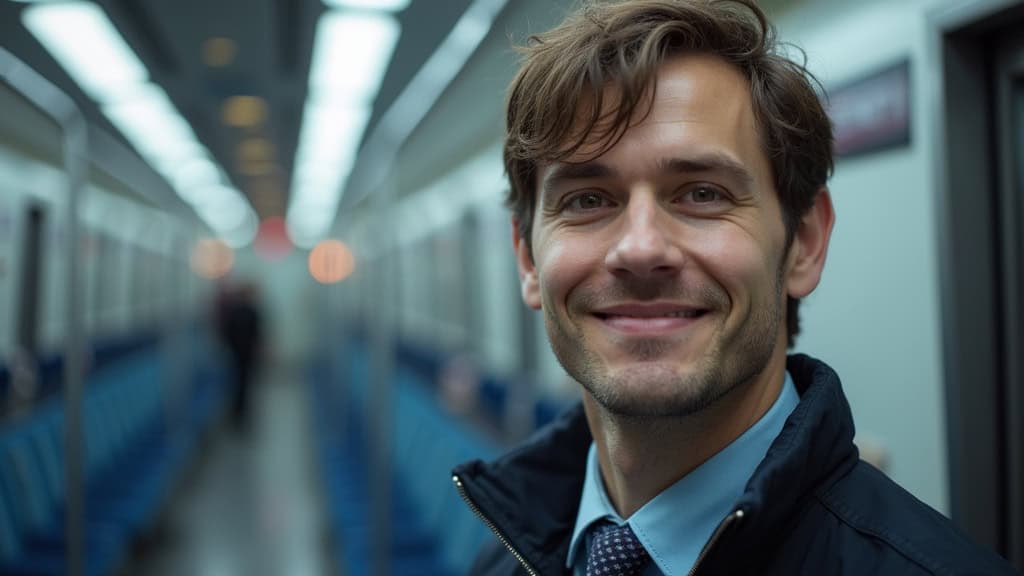 Technicien en train d