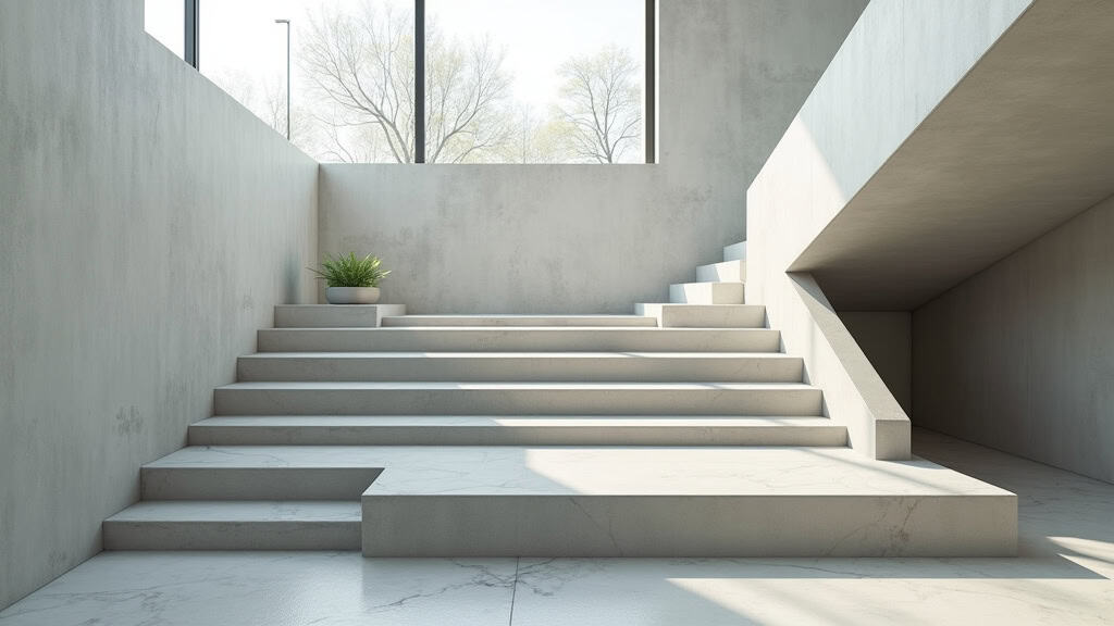 Monte-escalier à plateforme installé à l